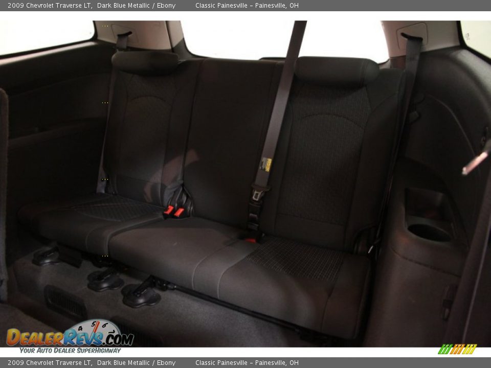 2009 Chevrolet Traverse LT Dark Blue Metallic / Ebony Photo #14