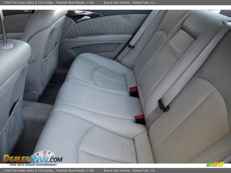 2006 Mercedes-Benz E 350 Sedan Platinum Blue Metallic / Ash Photo #4