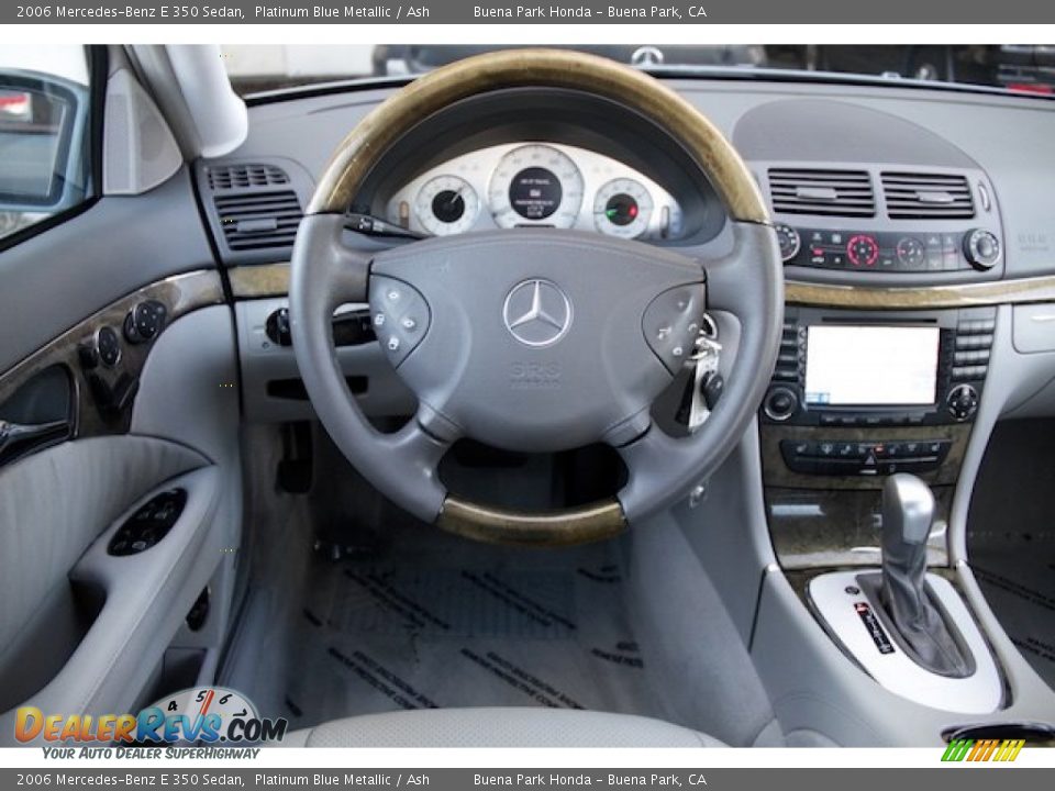 2006 Mercedes-Benz E 350 Sedan Platinum Blue Metallic / Ash Photo #5