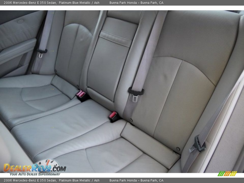2006 Mercedes-Benz E 350 Sedan Platinum Blue Metallic / Ash Photo #14
