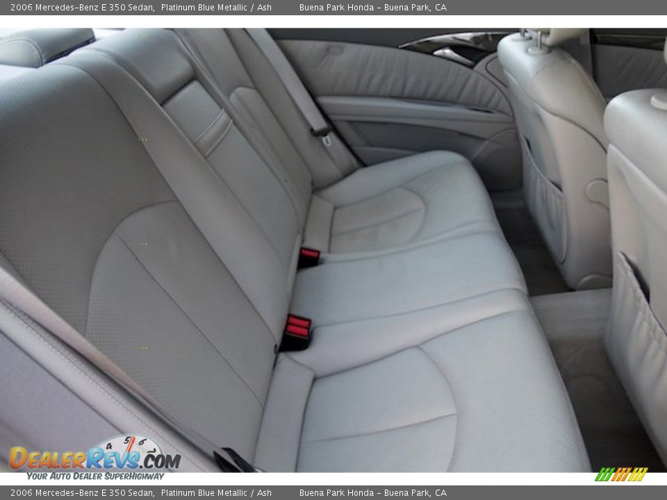 2006 Mercedes-Benz E 350 Sedan Platinum Blue Metallic / Ash Photo #15