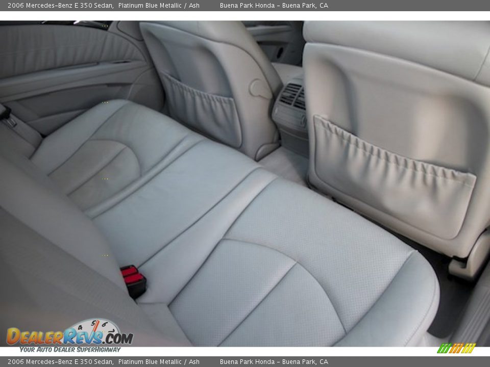 2006 Mercedes-Benz E 350 Sedan Platinum Blue Metallic / Ash Photo #16