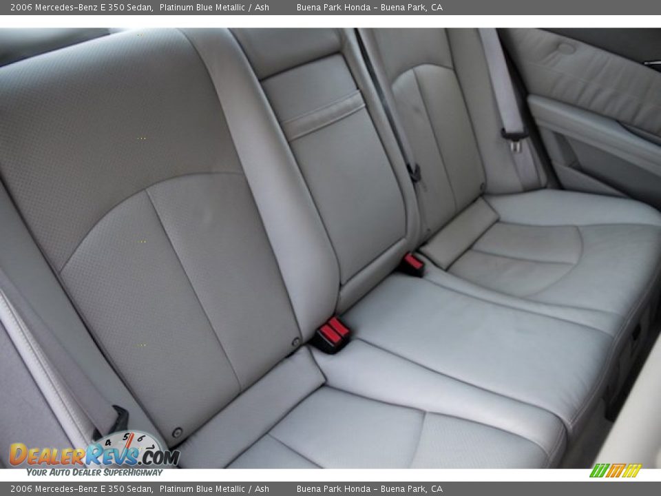 2006 Mercedes-Benz E 350 Sedan Platinum Blue Metallic / Ash Photo #17