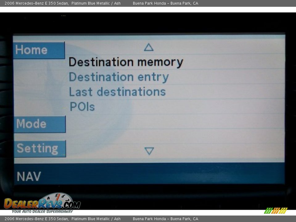 2006 Mercedes-Benz E 350 Sedan Platinum Blue Metallic / Ash Photo #22