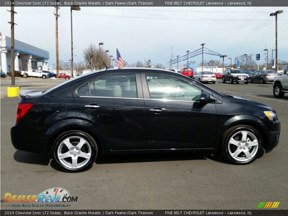 Black Granite Metallic 2014 Chevrolet Sonic LTZ Sedan Photo #5