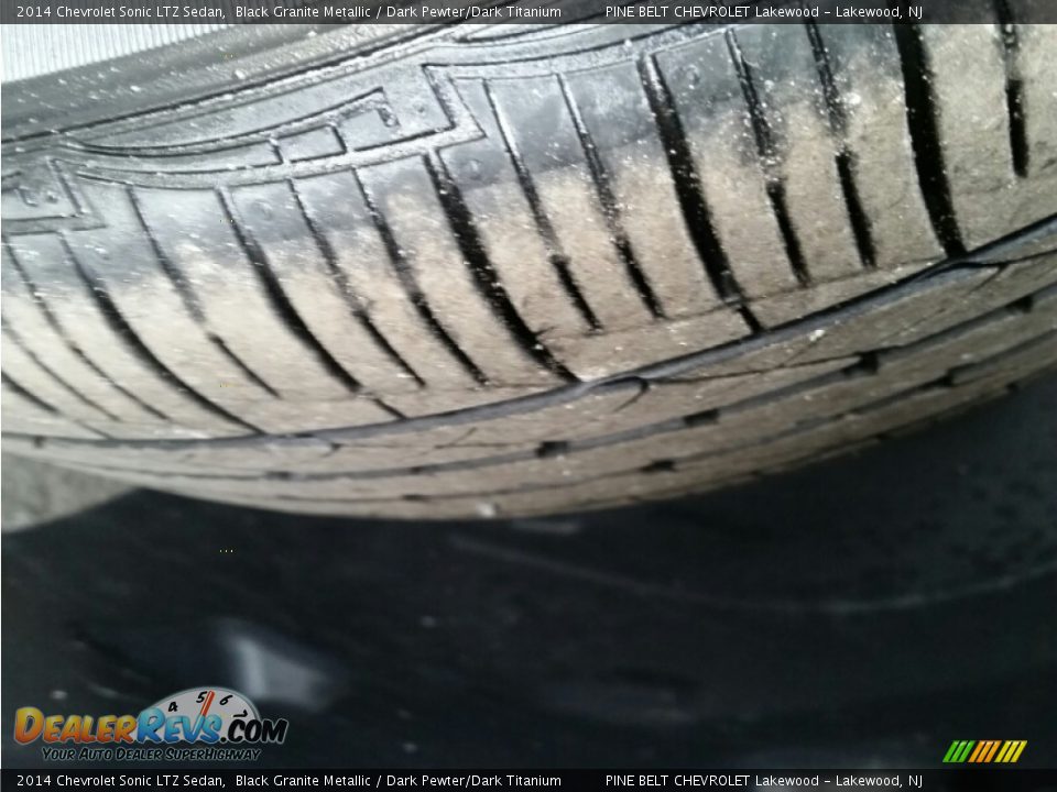 2014 Chevrolet Sonic LTZ Sedan Black Granite Metallic / Dark Pewter/Dark Titanium Photo #19