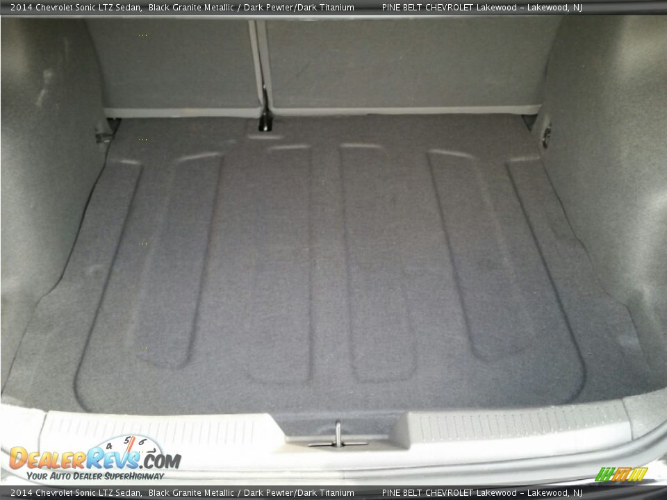 2014 Chevrolet Sonic LTZ Sedan Black Granite Metallic / Dark Pewter/Dark Titanium Photo #21