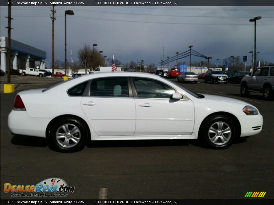 2012 Chevrolet Impala LS Summit White / Gray Photo #5