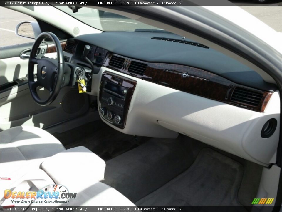 2012 Chevrolet Impala LS Summit White / Gray Photo #6