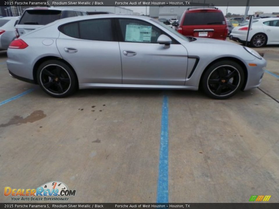 Rhodium Silver Metallic 2015 Porsche Panamera S Photo #8