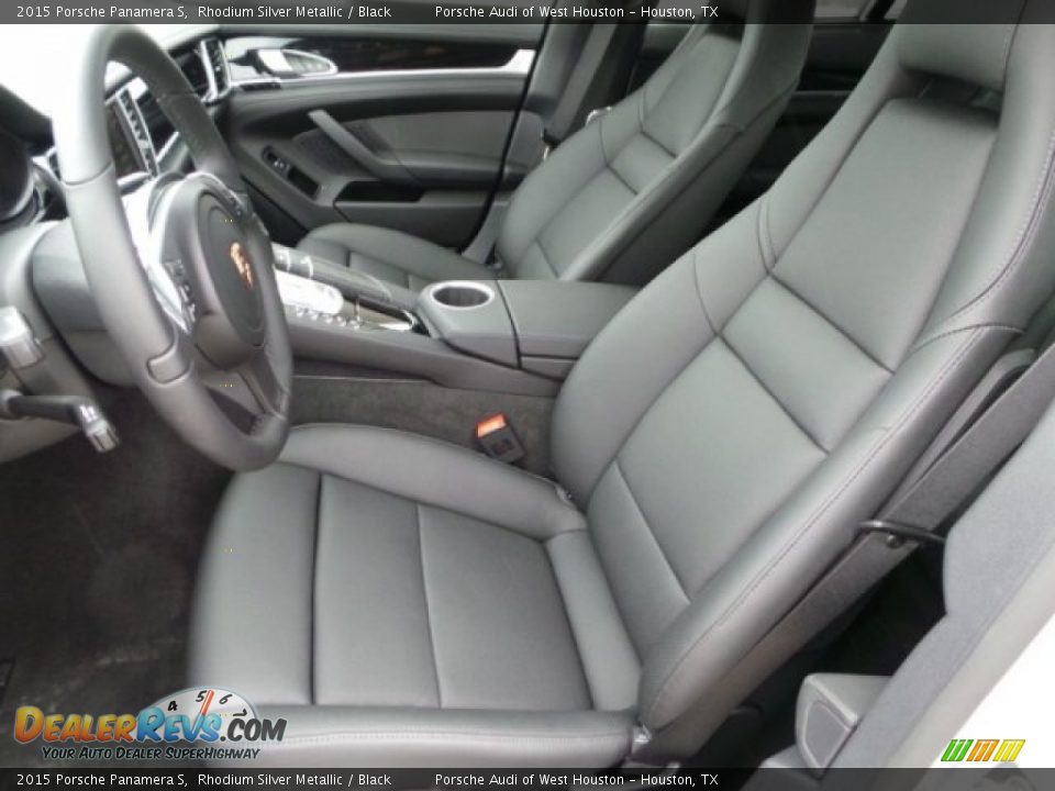Front Seat of 2015 Porsche Panamera S Photo #12