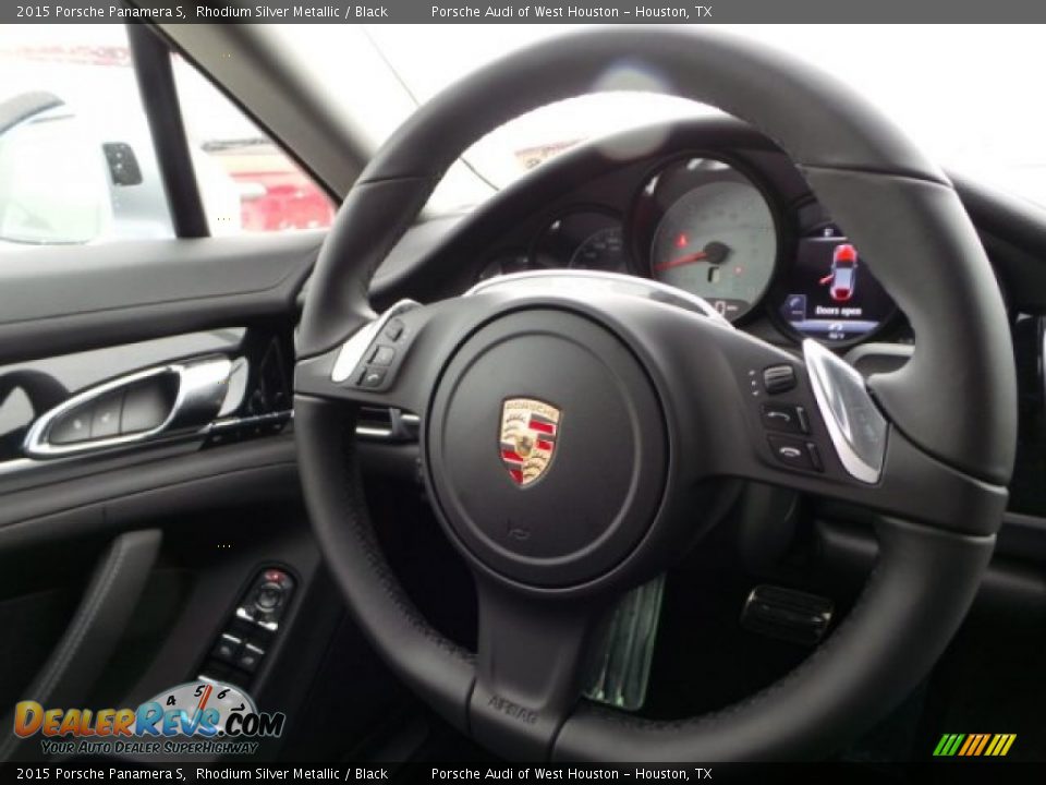 2015 Porsche Panamera S Steering Wheel Photo #26
