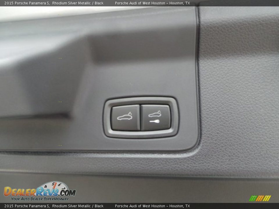 2015 Porsche Panamera S Rhodium Silver Metallic / Black Photo #28