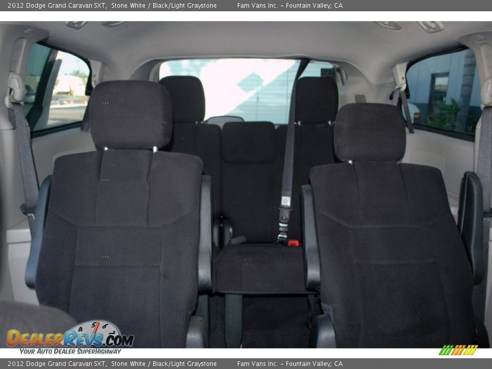 2012 Dodge Grand Caravan SXT Stone White / Black/Light Graystone Photo #4