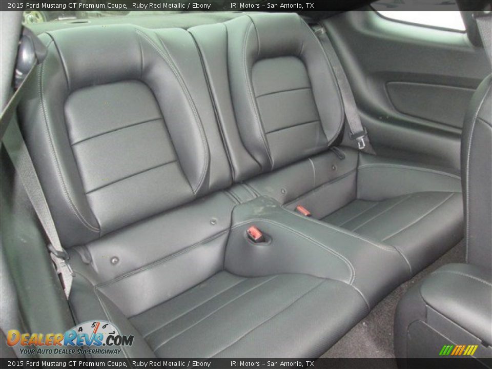 2015 Ford Mustang GT Premium Coupe Ruby Red Metallic / Ebony Photo #12