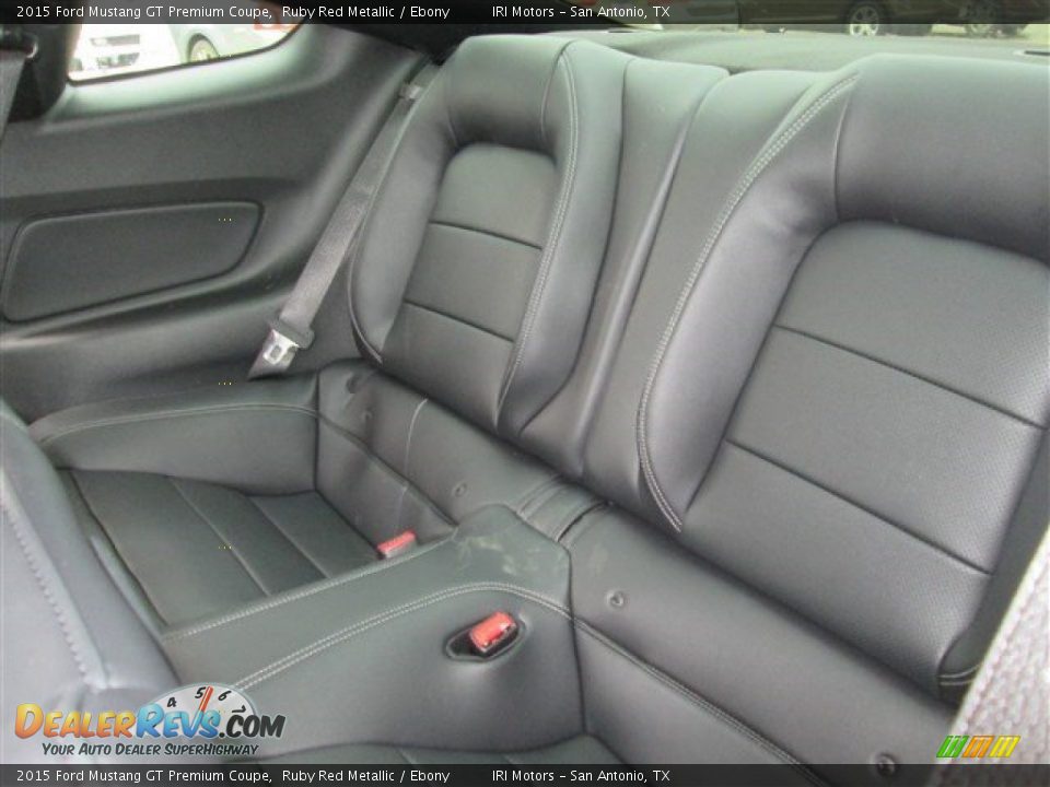 2015 Ford Mustang GT Premium Coupe Ruby Red Metallic / Ebony Photo #18