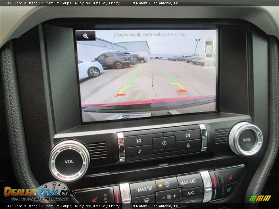 2015 Ford Mustang GT Premium Coupe Ruby Red Metallic / Ebony Photo #23