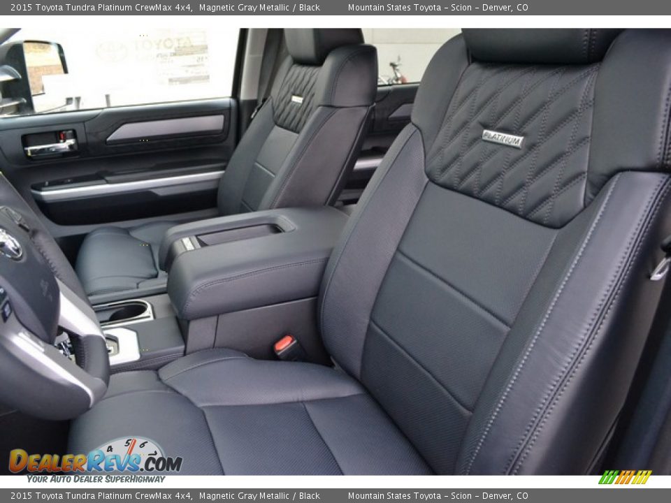 2015 Toyota Tundra Platinum CrewMax 4x4 Magnetic Gray Metallic / Black Photo #9