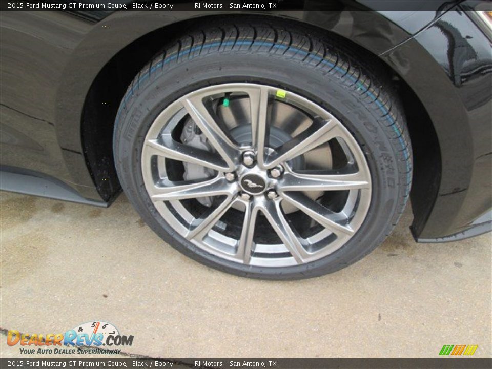 2015 Ford Mustang GT Premium Coupe Black / Ebony Photo #4