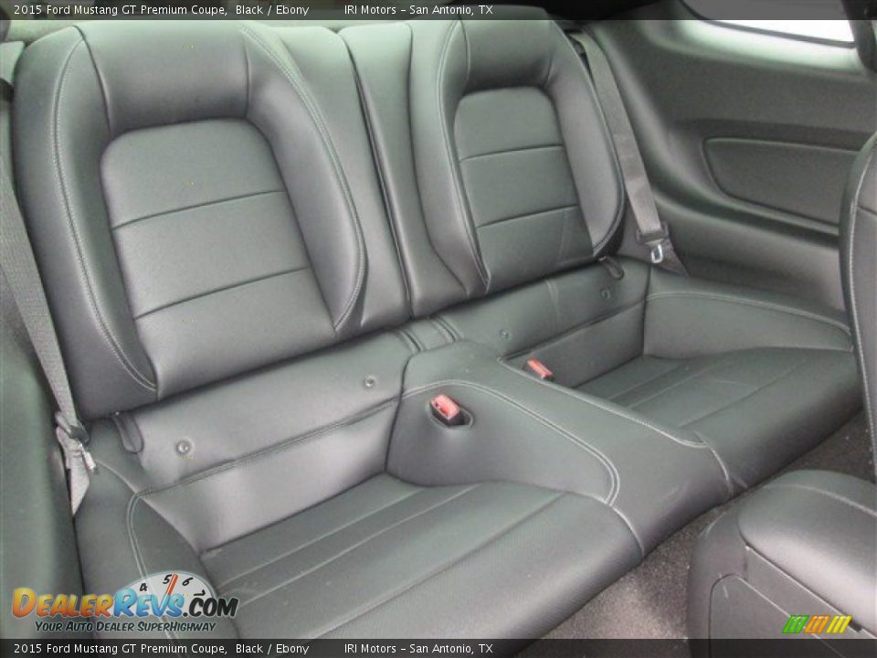 2015 Ford Mustang GT Premium Coupe Black / Ebony Photo #11