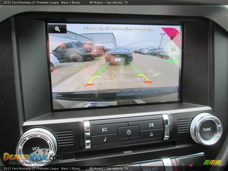 2015 Ford Mustang GT Premium Coupe Black / Ebony Photo #25
