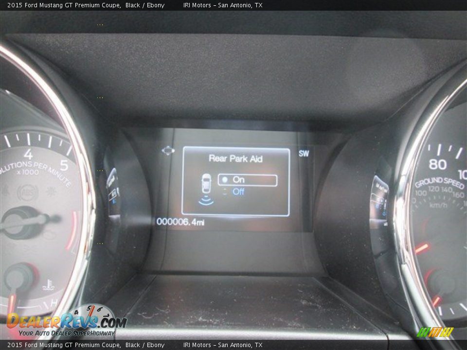 2015 Ford Mustang GT Premium Coupe Black / Ebony Photo #26