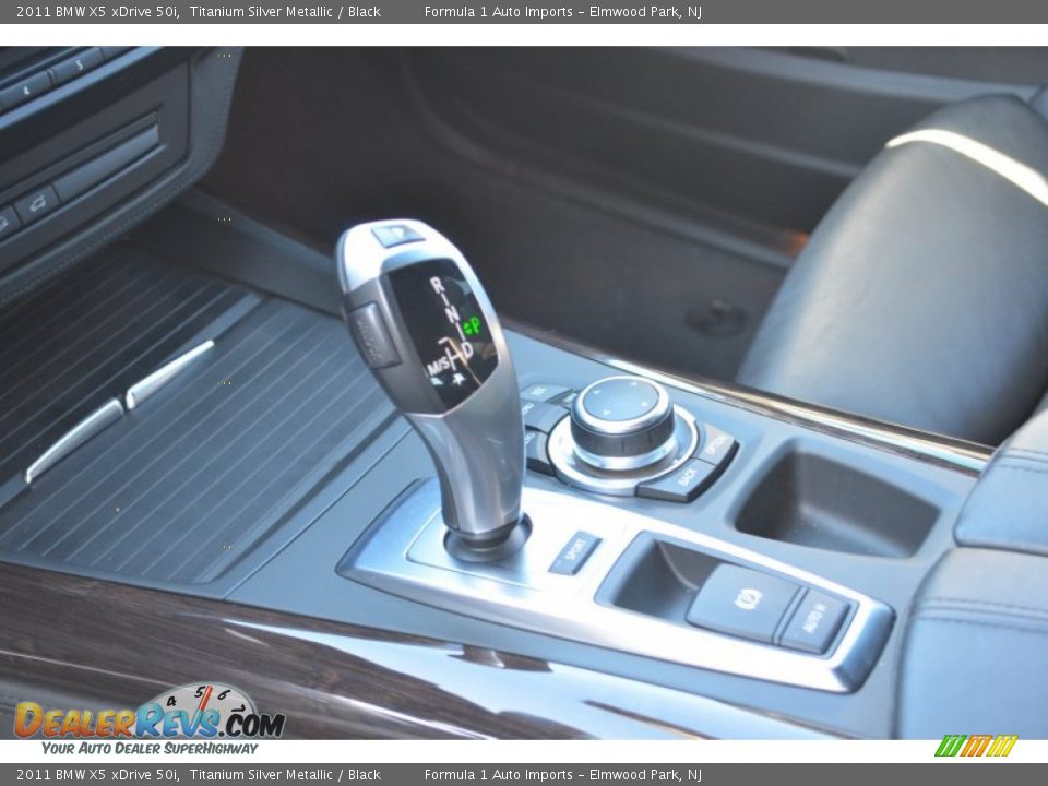 2011 BMW X5 xDrive 50i Titanium Silver Metallic / Black Photo #14
