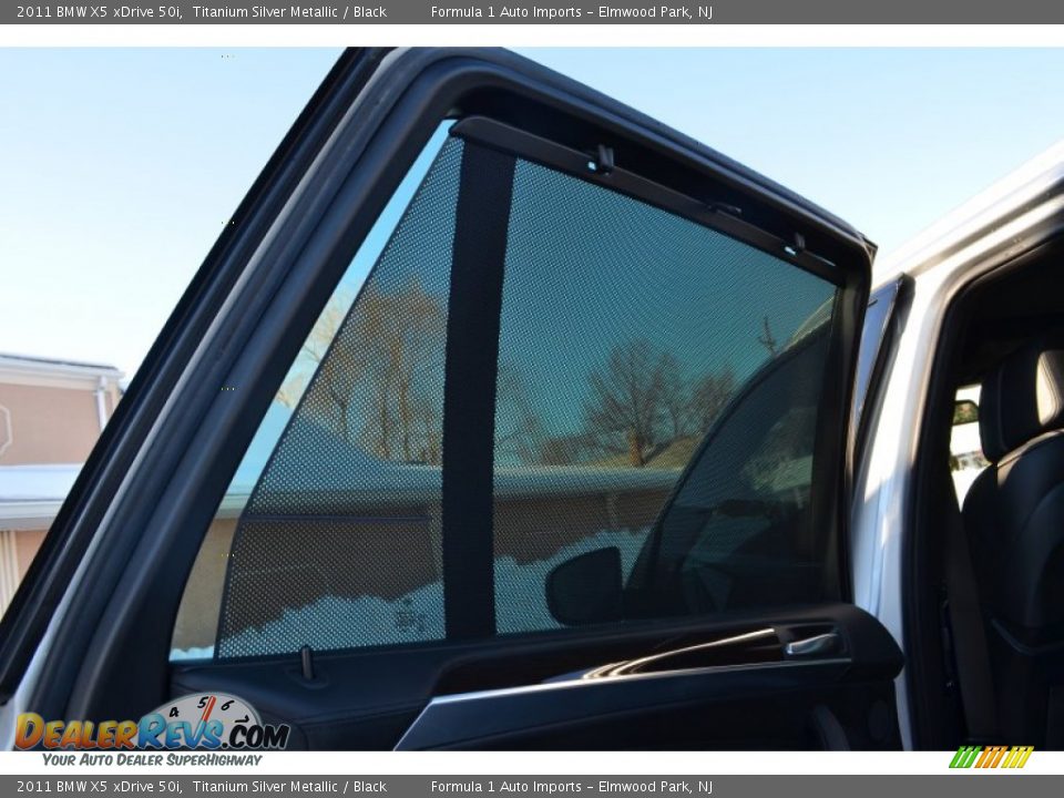 2011 BMW X5 xDrive 50i Titanium Silver Metallic / Black Photo #18