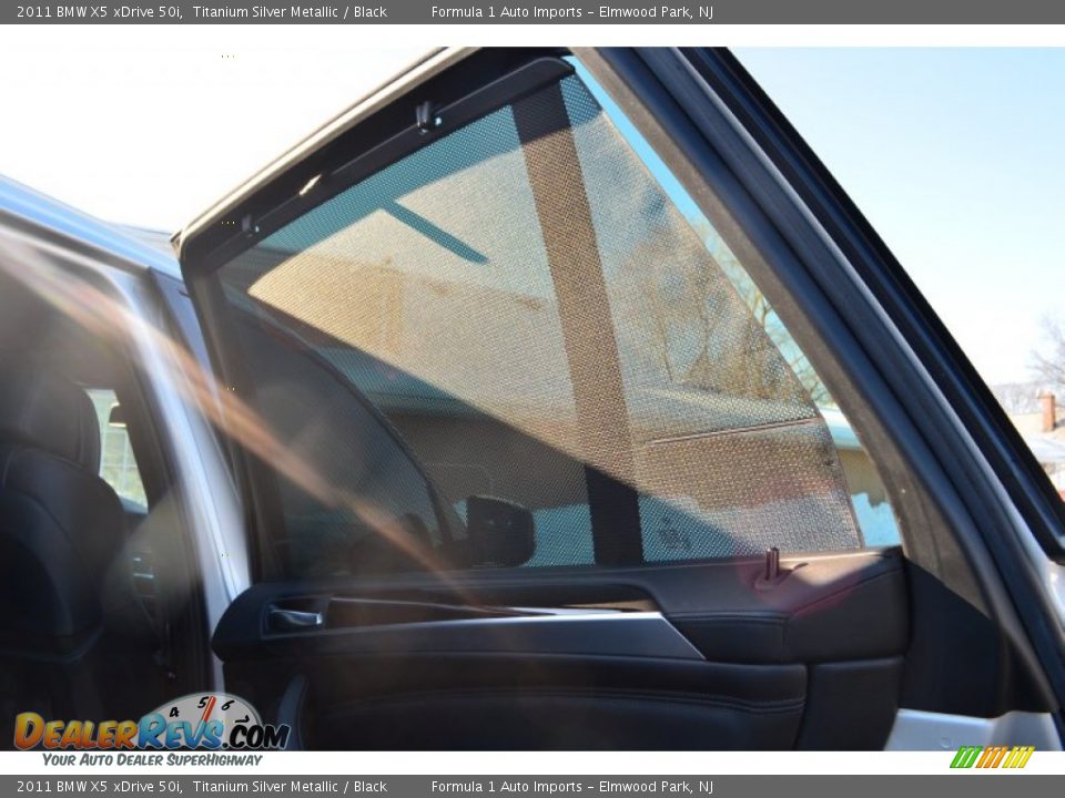2011 BMW X5 xDrive 50i Titanium Silver Metallic / Black Photo #20