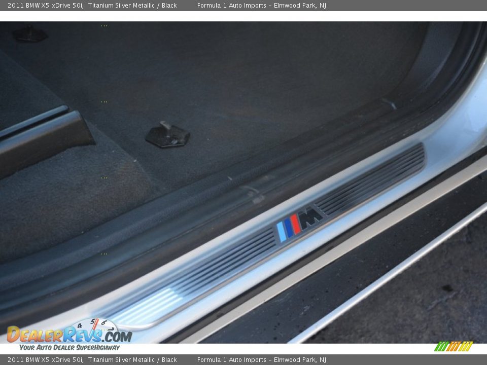 2011 BMW X5 xDrive 50i Titanium Silver Metallic / Black Photo #23