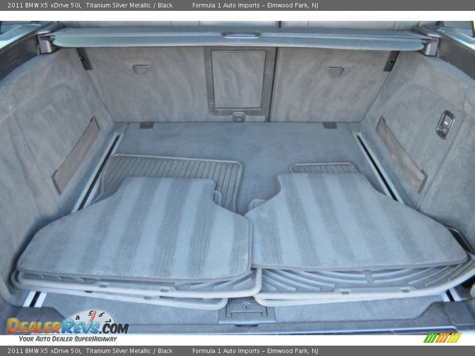 2011 BMW X5 xDrive 50i Titanium Silver Metallic / Black Photo #25