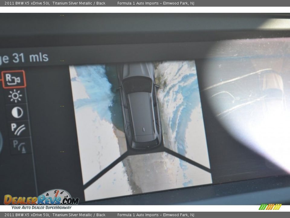 2011 BMW X5 xDrive 50i Titanium Silver Metallic / Black Photo #31