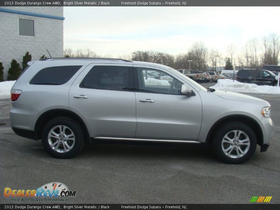 2013 Dodge Durango Crew AWD Bright Silver Metallic / Black Photo #9