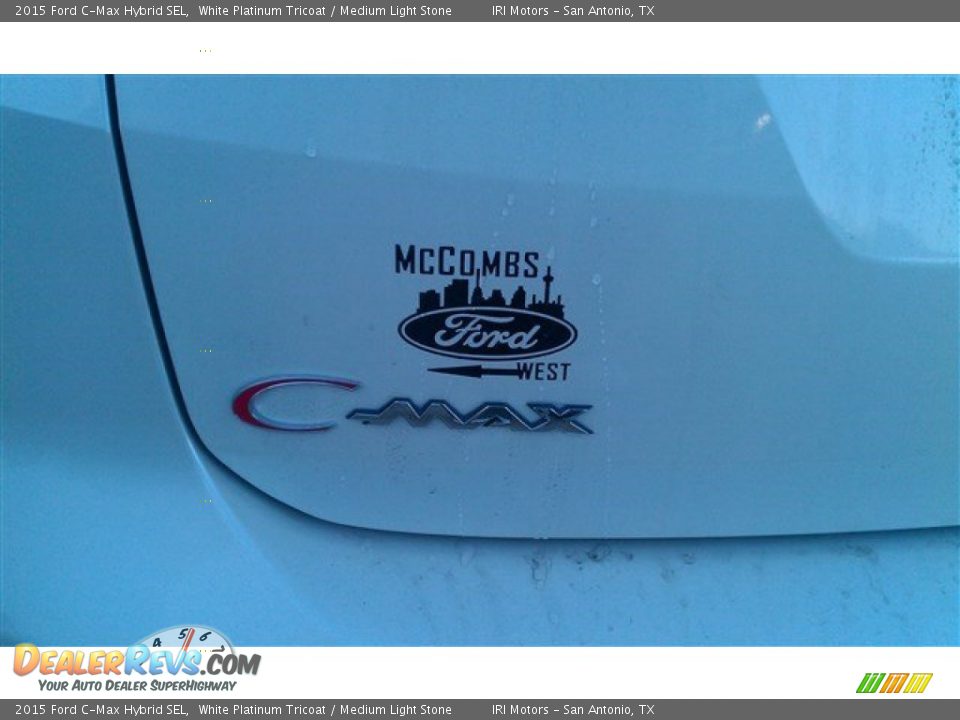 2015 Ford C-Max Hybrid SEL White Platinum Tricoat / Medium Light Stone Photo #19