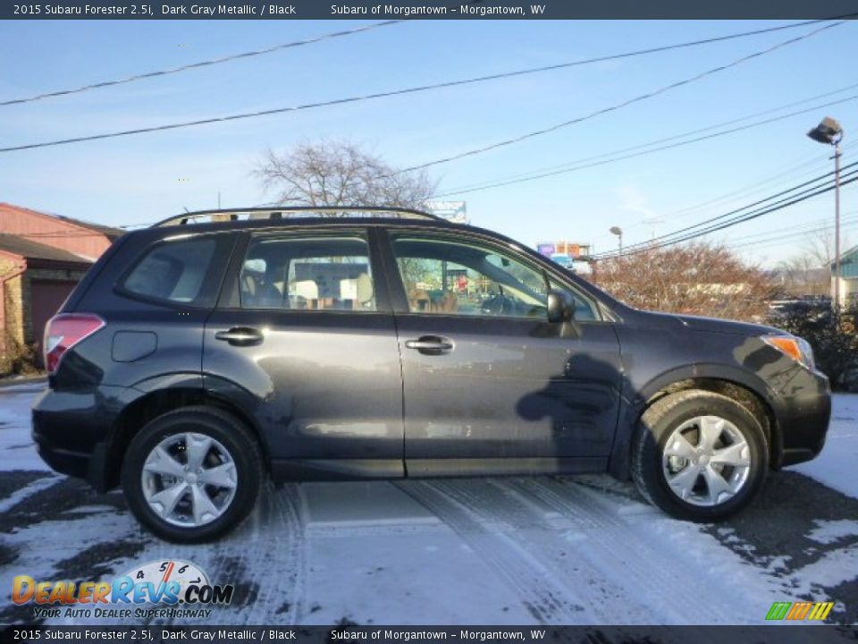2015 Subaru Forester 2.5i Dark Gray Metallic / Black Photo #2