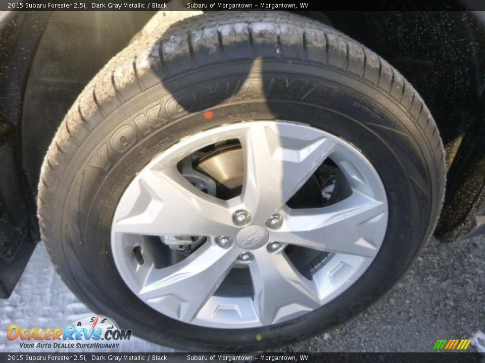 2015 Subaru Forester 2.5i Dark Gray Metallic / Black Photo #7