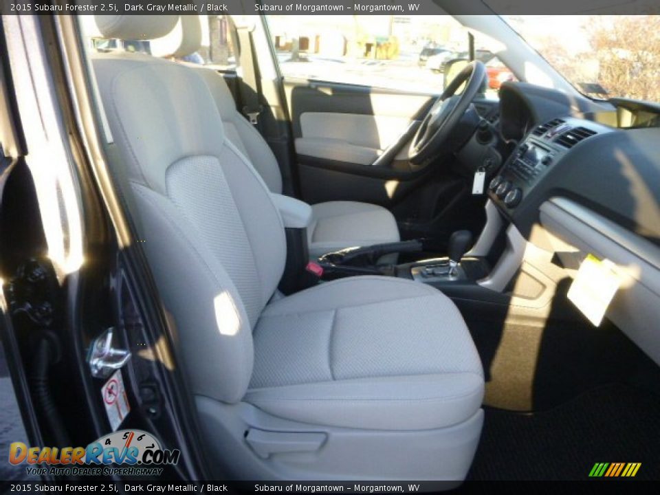2015 Subaru Forester 2.5i Dark Gray Metallic / Black Photo #8