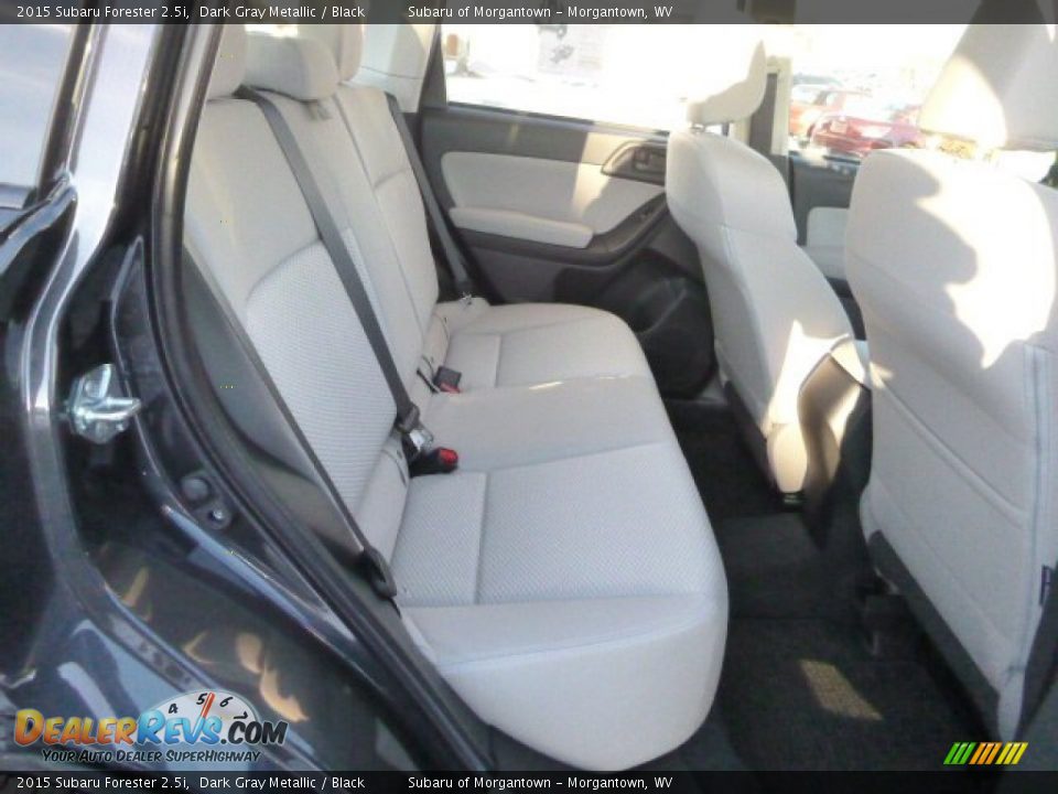 2015 Subaru Forester 2.5i Dark Gray Metallic / Black Photo #10