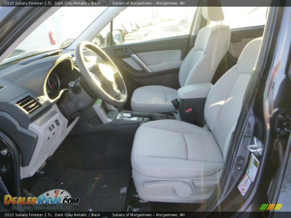 2015 Subaru Forester 2.5i Dark Gray Metallic / Black Photo #13