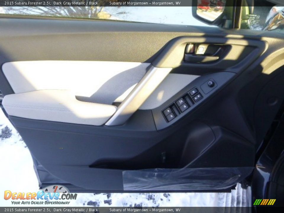 2015 Subaru Forester 2.5i Dark Gray Metallic / Black Photo #15