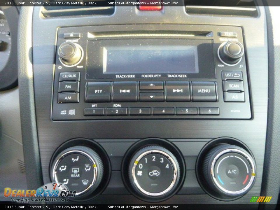2015 Subaru Forester 2.5i Dark Gray Metallic / Black Photo #16