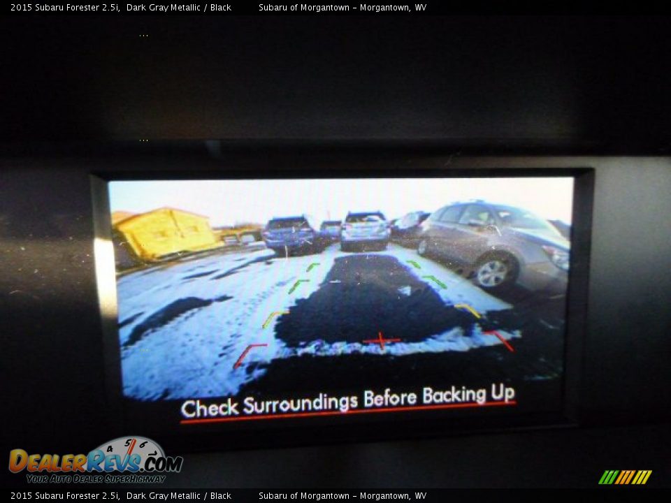 2015 Subaru Forester 2.5i Dark Gray Metallic / Black Photo #18
