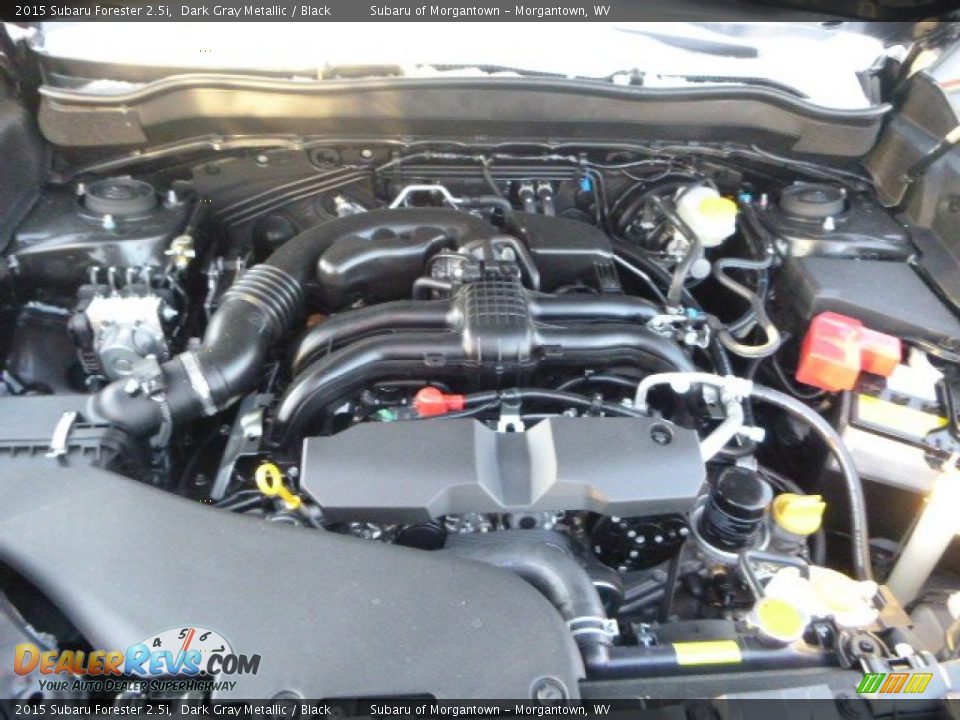 2015 Subaru Forester 2.5i Dark Gray Metallic / Black Photo #19