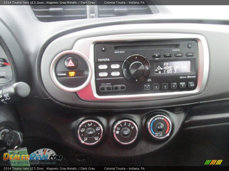Controls of 2014 Toyota Yaris LE 5 Door Photo #17