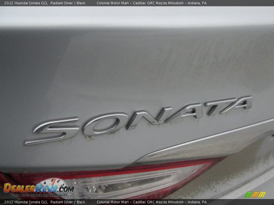 2012 Hyundai Sonata GLS Radiant Silver / Black Photo #4