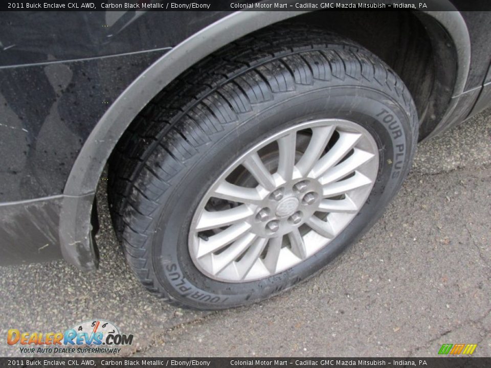 2011 Buick Enclave CXL AWD Carbon Black Metallic / Ebony/Ebony Photo #4
