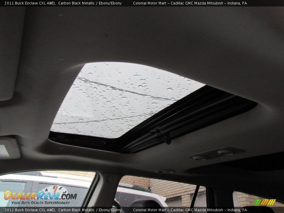 2011 Buick Enclave CXL AWD Carbon Black Metallic / Ebony/Ebony Photo #6