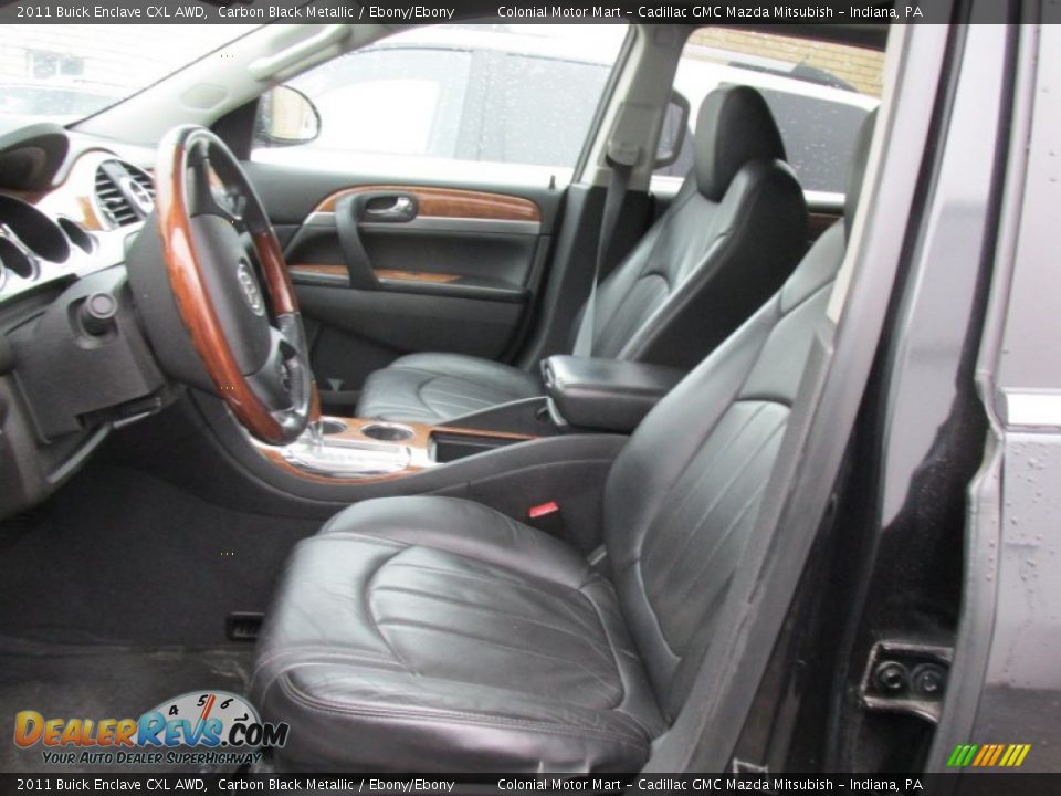 2011 Buick Enclave CXL AWD Carbon Black Metallic / Ebony/Ebony Photo #7