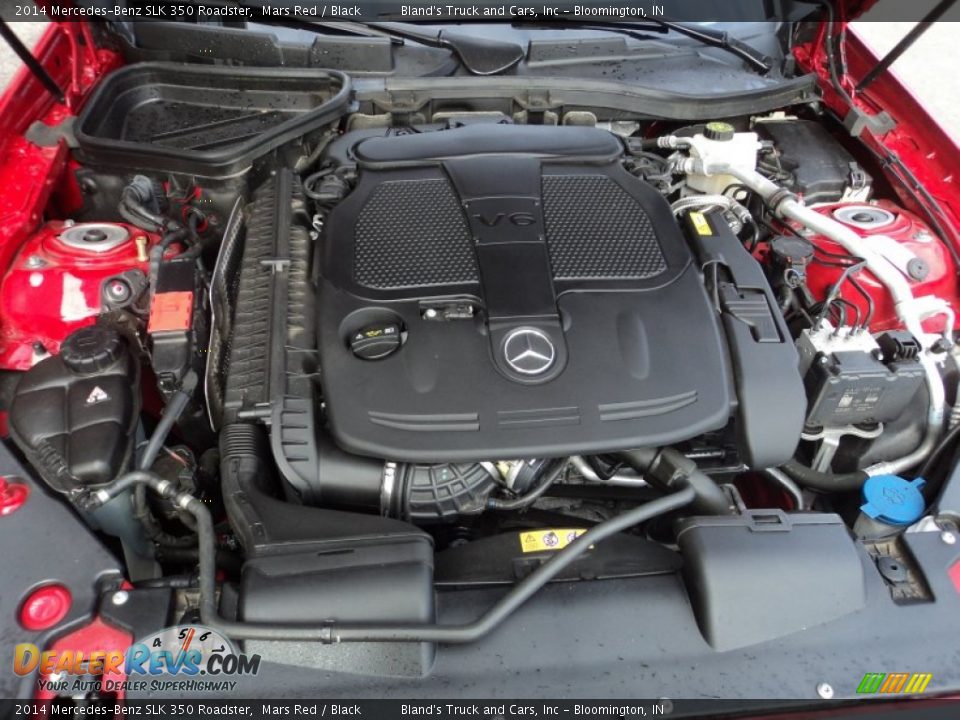 2014 Mercedes-Benz SLK 350 Roadster 3.5 Liter GDI DOHC 24-Valve VVT V6 Engine Photo #28