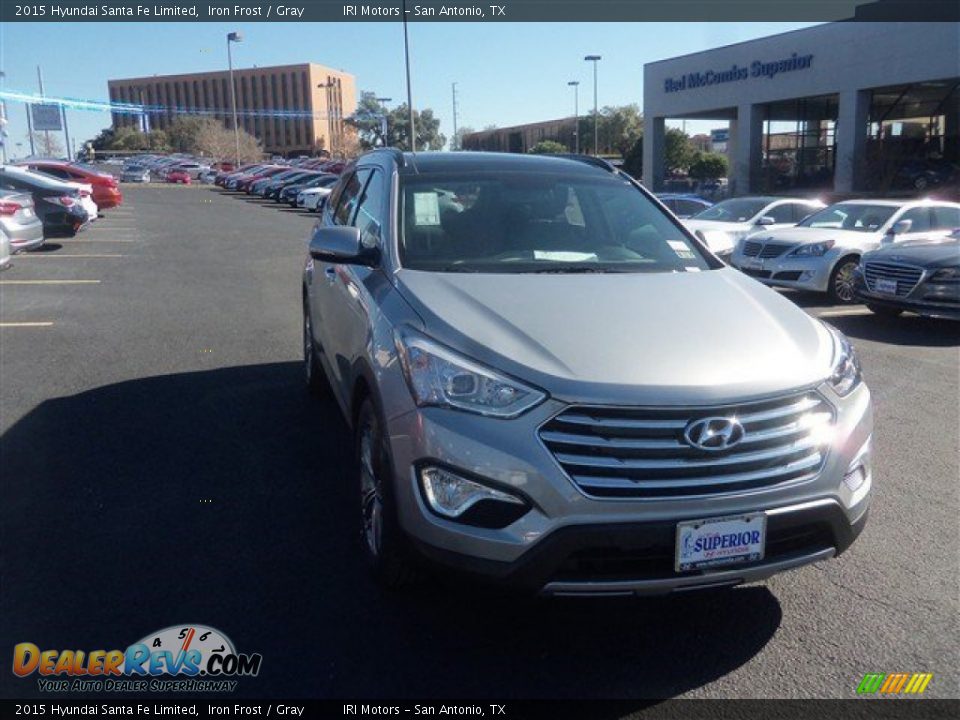 2015 Hyundai Santa Fe Limited Iron Frost / Gray Photo #1
